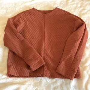 Women’s quilted style sweater